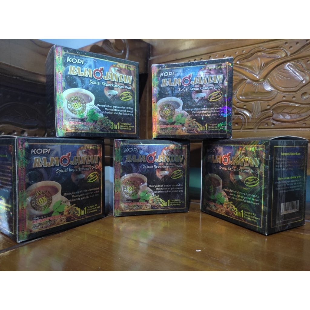[BEST SELLER] Kopi terbaik Raja Jantan Original 100% || terbukti joss dan terbaik no 1