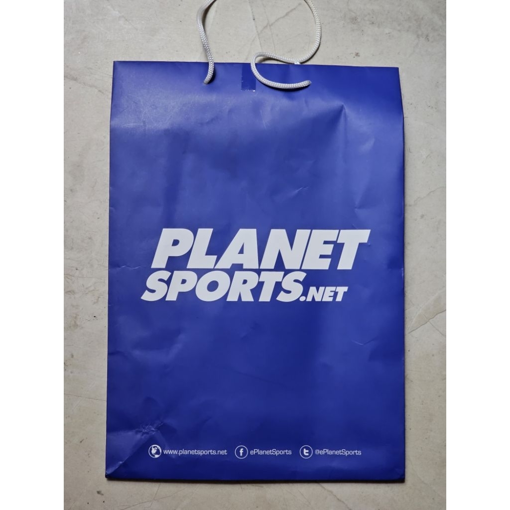 

planet sport paperbag original large goodie bag tas kado belanja shopping