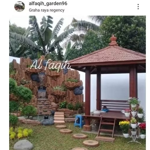 menerima pembuatan kolam relief gazebo