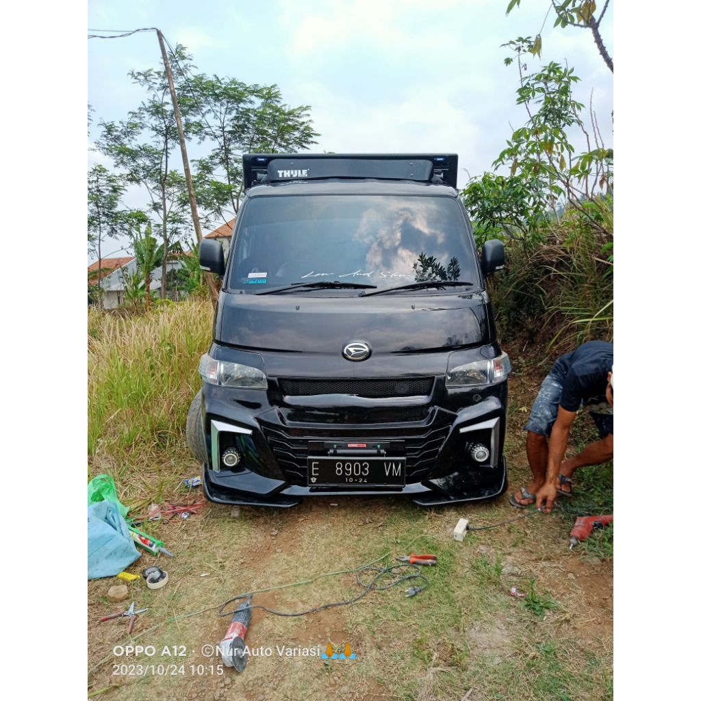 fariasi bemper depan Gran max model ayla