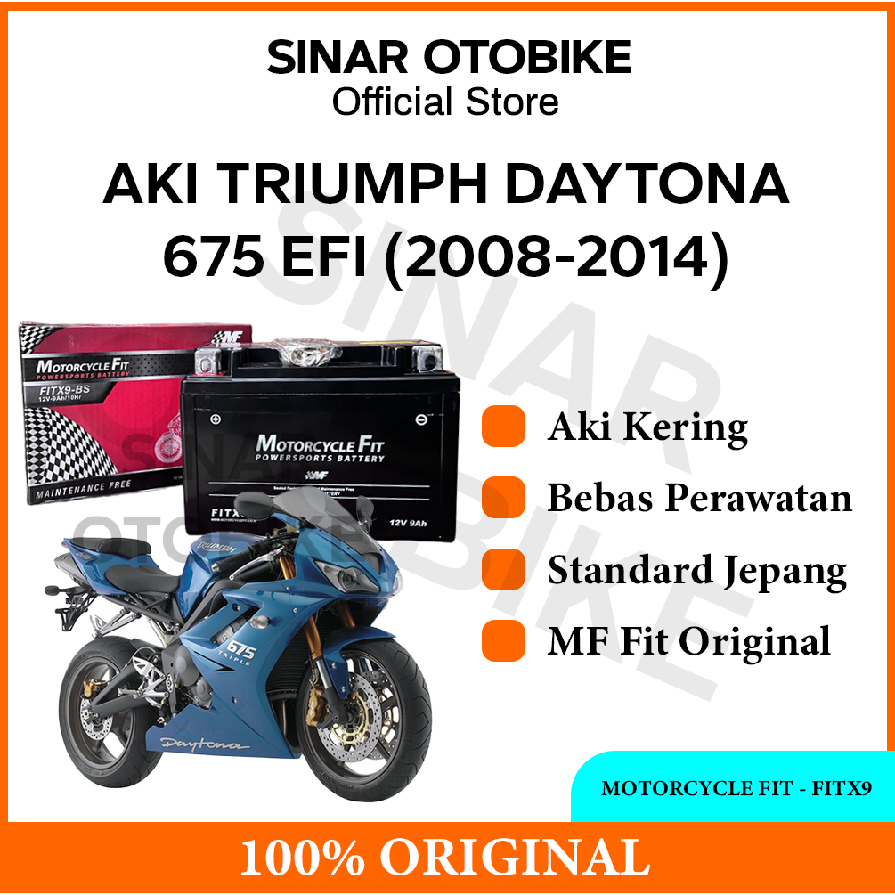 AKI TRIUMPH DAYTONA MOTORCYCLE FIT - FITX9