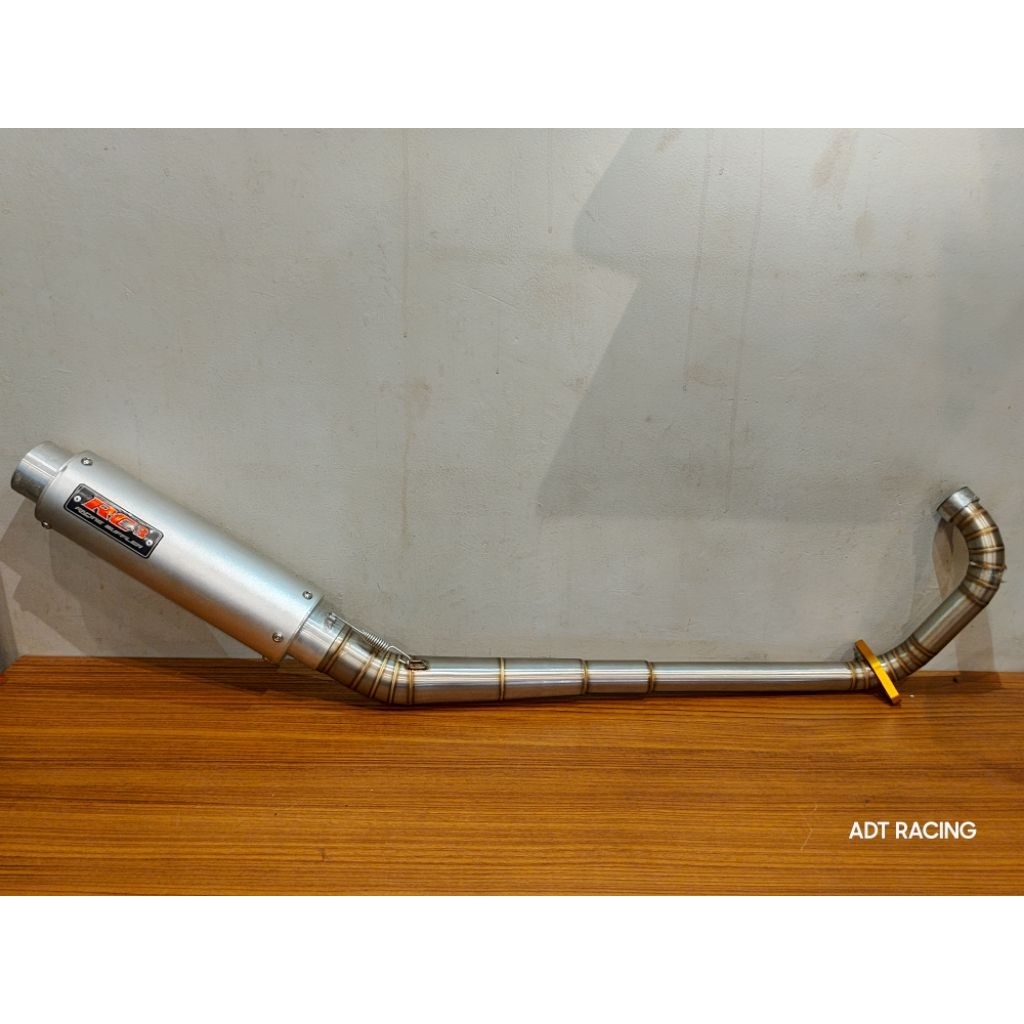 knalpot RC3 jupiter mx 135 LC 135 stainles CNC
