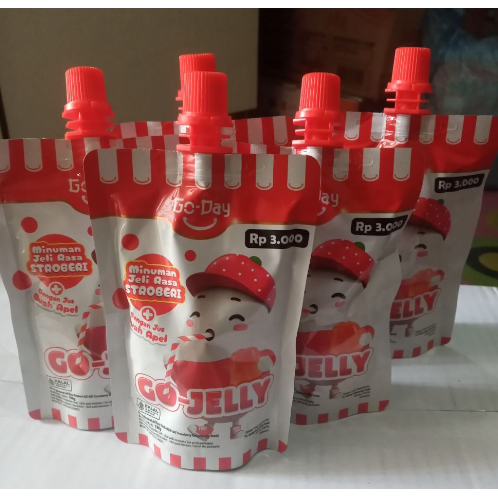 

Go-Day Go jelly minuman jelly stroberi