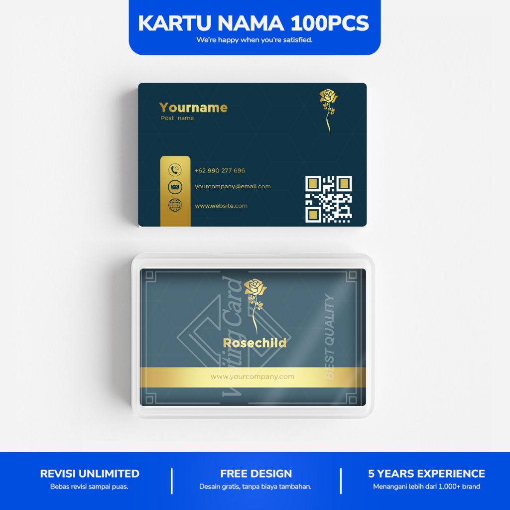 

Kartu Nama Custom FREE DESIGN | Cetak Kartu Nama Perusahaan | Kartu Nama