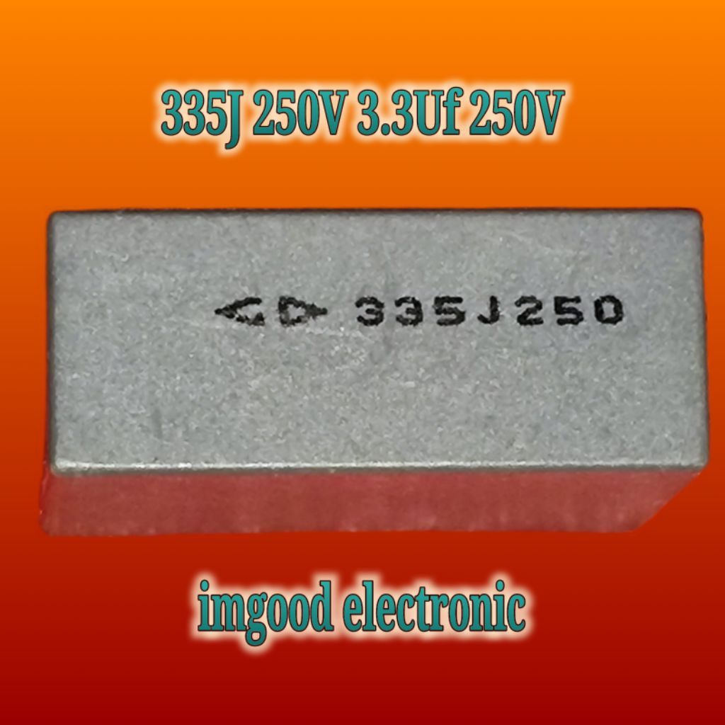 335J 250V Kapasitor 3.3uf 250v 335 250v capacitor