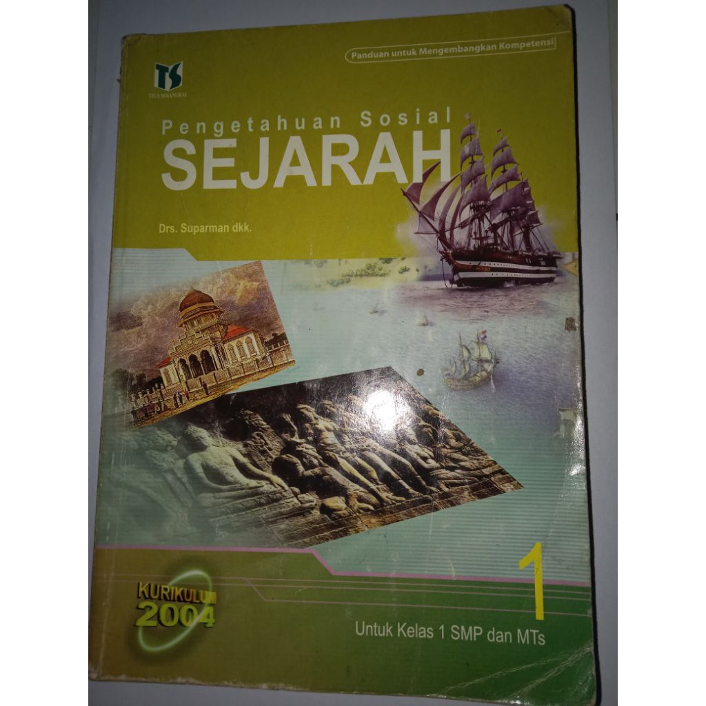 {PreLoved} Collection Buku Mapel SEJARAH Kurikulum 2004 Untuk SMP/MTs Cocok Buat Bahan Tambahan Ajar