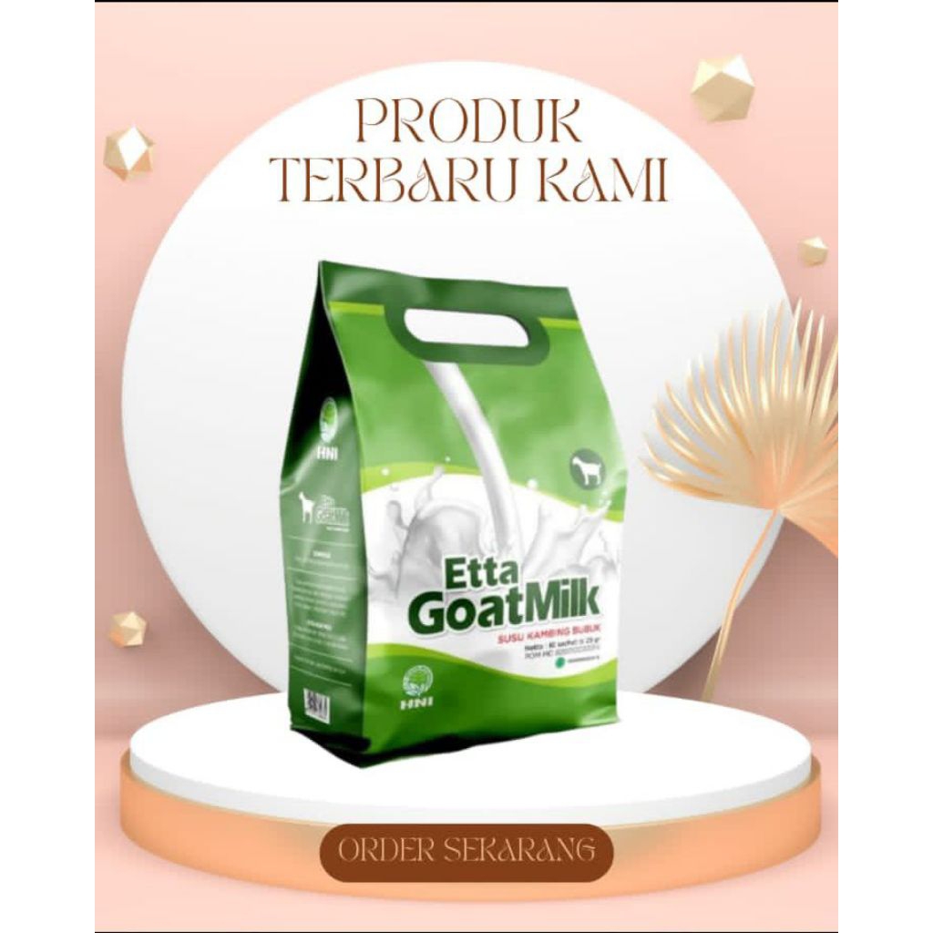 

ETTA GOAT MILK SUSU KAMBING HNI HPAI ORIGINAL