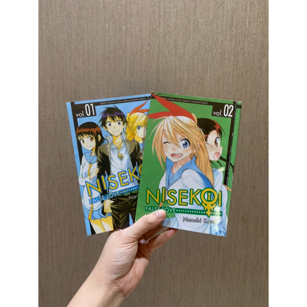 SET B - Komik Nisekoi Set 1,2