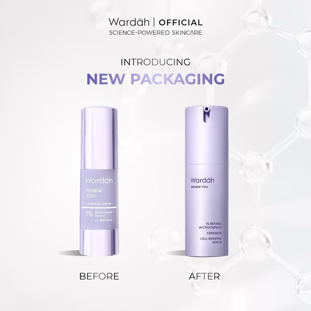 Wardah Renew You 1% Retinol Microcapsule Ceramide Cell Renewal Serum / WARDAH RENEW YOU ANTI AGING I