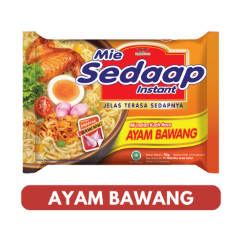 

MIE SEDAP ( AYAM BAWANG )