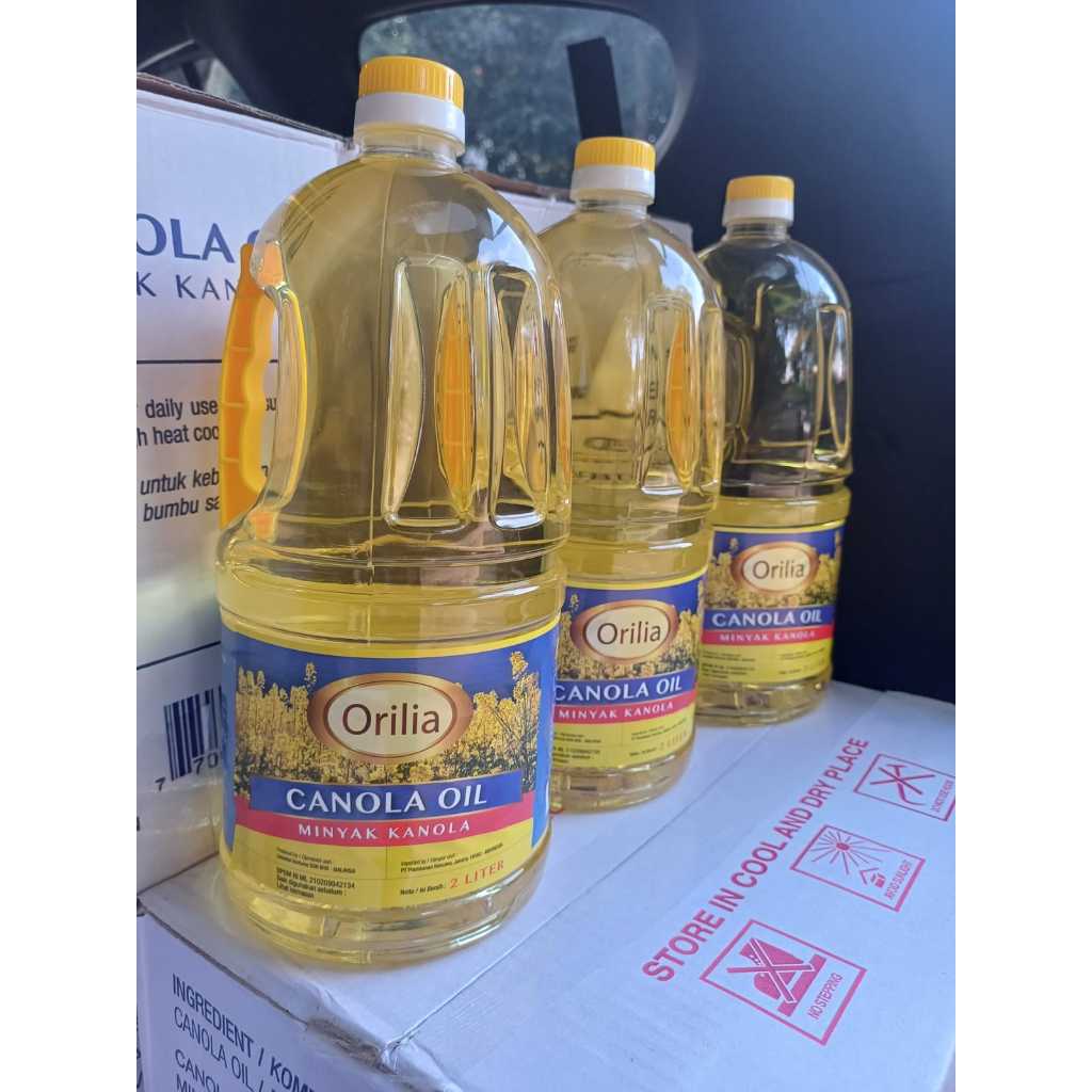 

Orilia Canola Oil 2 Liter/ Minyak biji bunga kanola 2 Liter