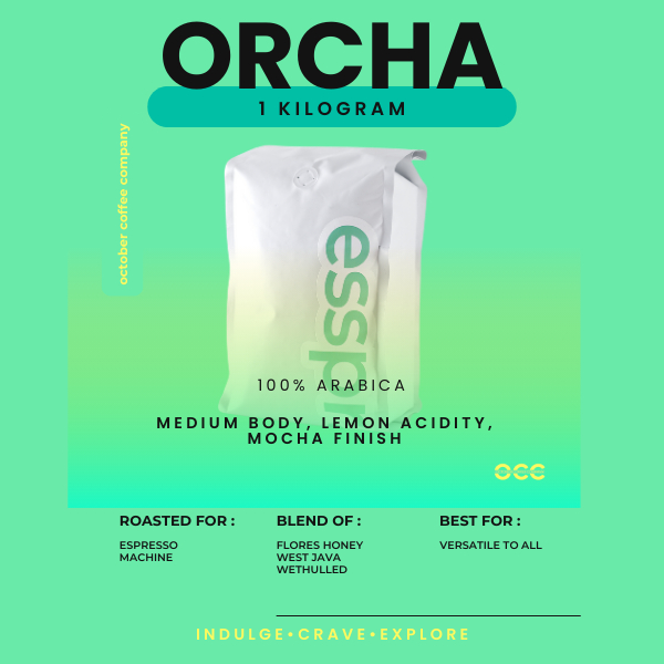 

ORCHA - ESPRESSO BLEND - FULL ARABICA - 1 KG
