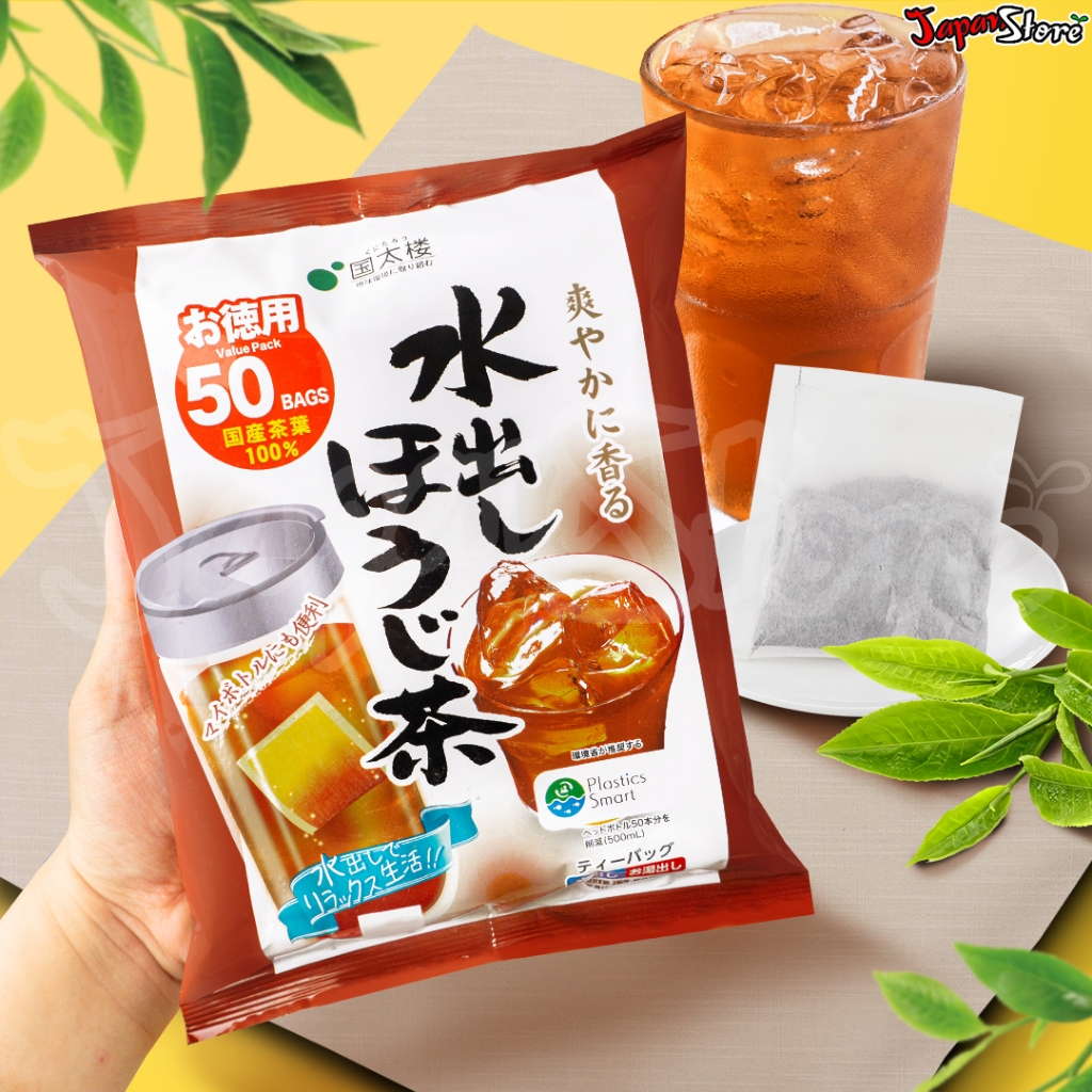 

Kunitaro Cold Brew Hojicha [Roasted Greentea] Tea Bag [50 Tea Bag]