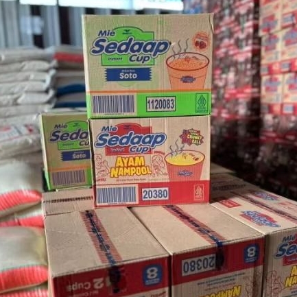 

Sedaap Mi Instan Cup Soto 81 g / 12pcs/Karton