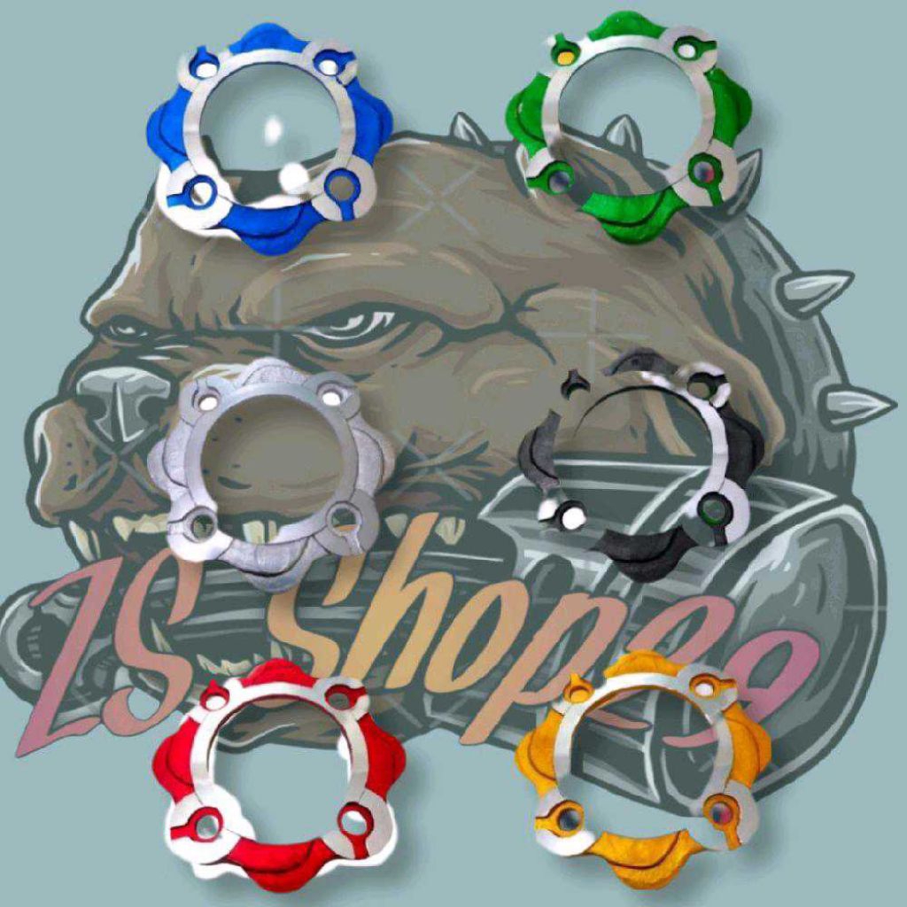 Pemanis Gear Gir Belakang CNC Yamaha Almunium