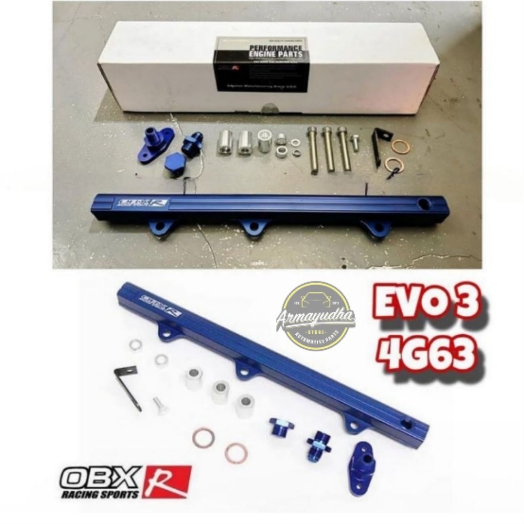Fuel rail Racing OBX Lancer Evo 3 4G63T