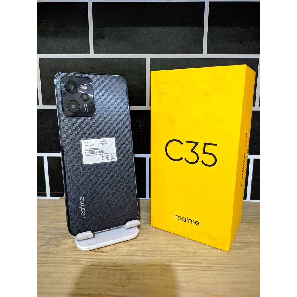 Realme C35 4/128 Second Resmi Indonesia