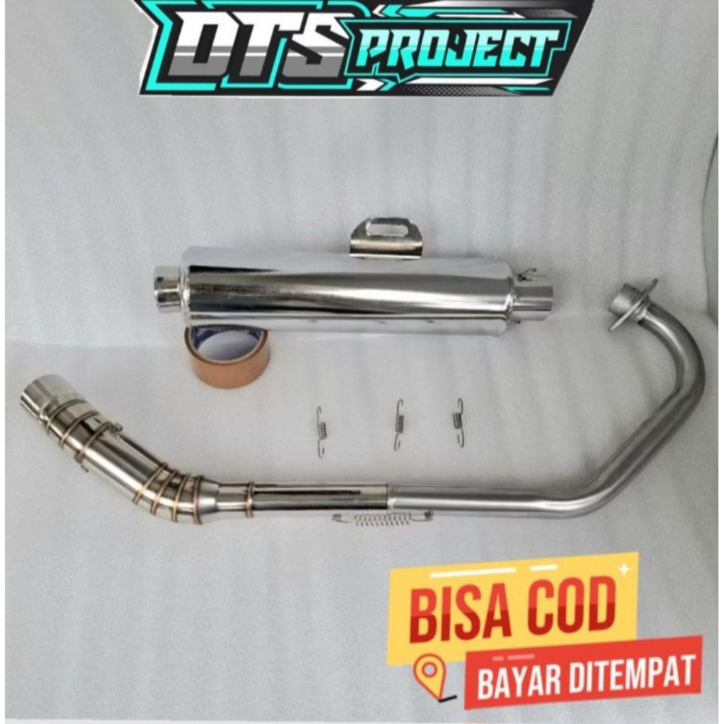 Knalpot ckd Satria FU Pnp JUPITER MX VIXION SATRIA FU CB150R VERZA GSX SUPRA GTR THUNDER BYSON