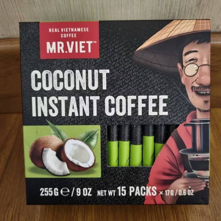 

Mr. Viet Coconut instant Coffee asli Vietnam