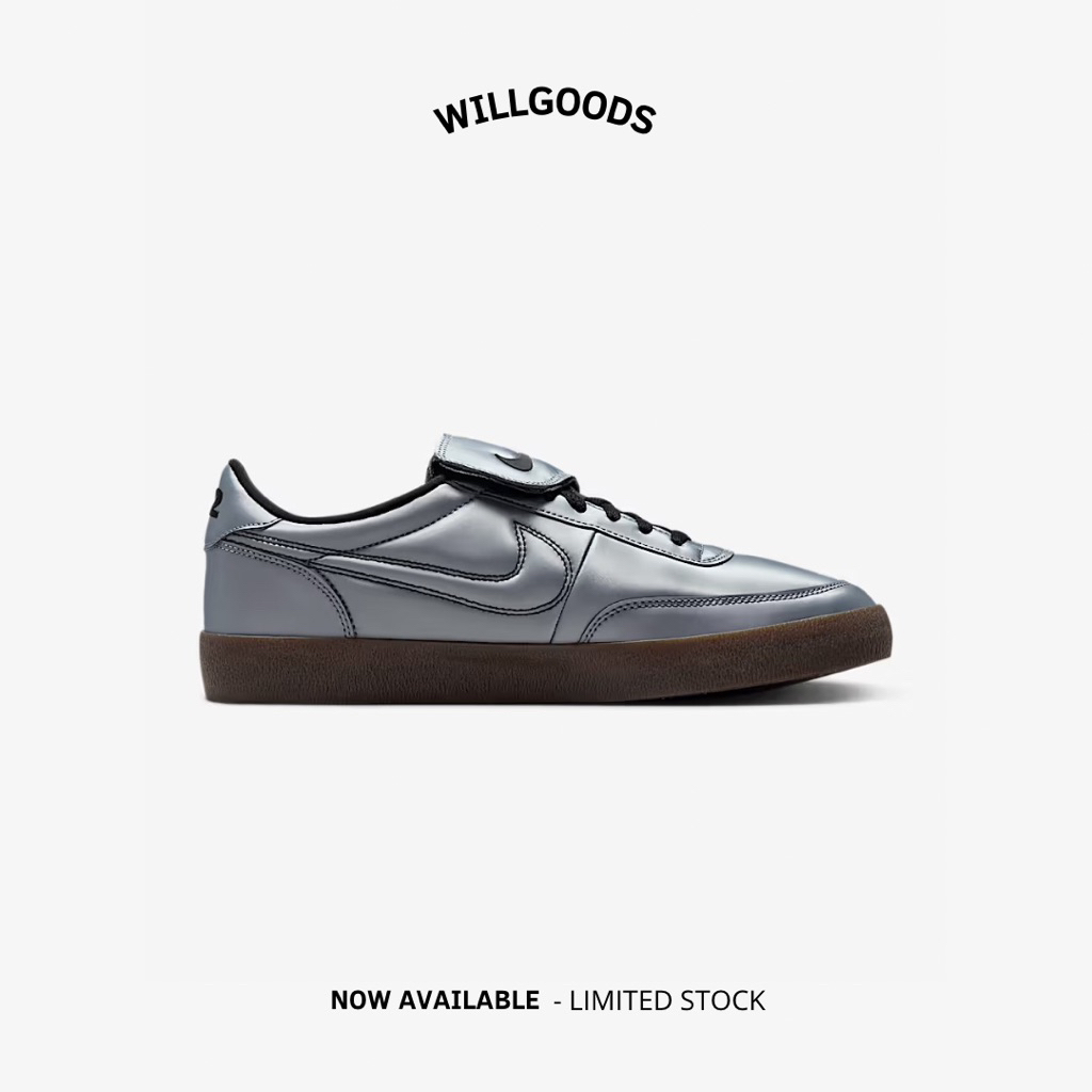 Nike Killshot 2 PRM Tiempo Pack Metallic Cool Grey Original Resmi