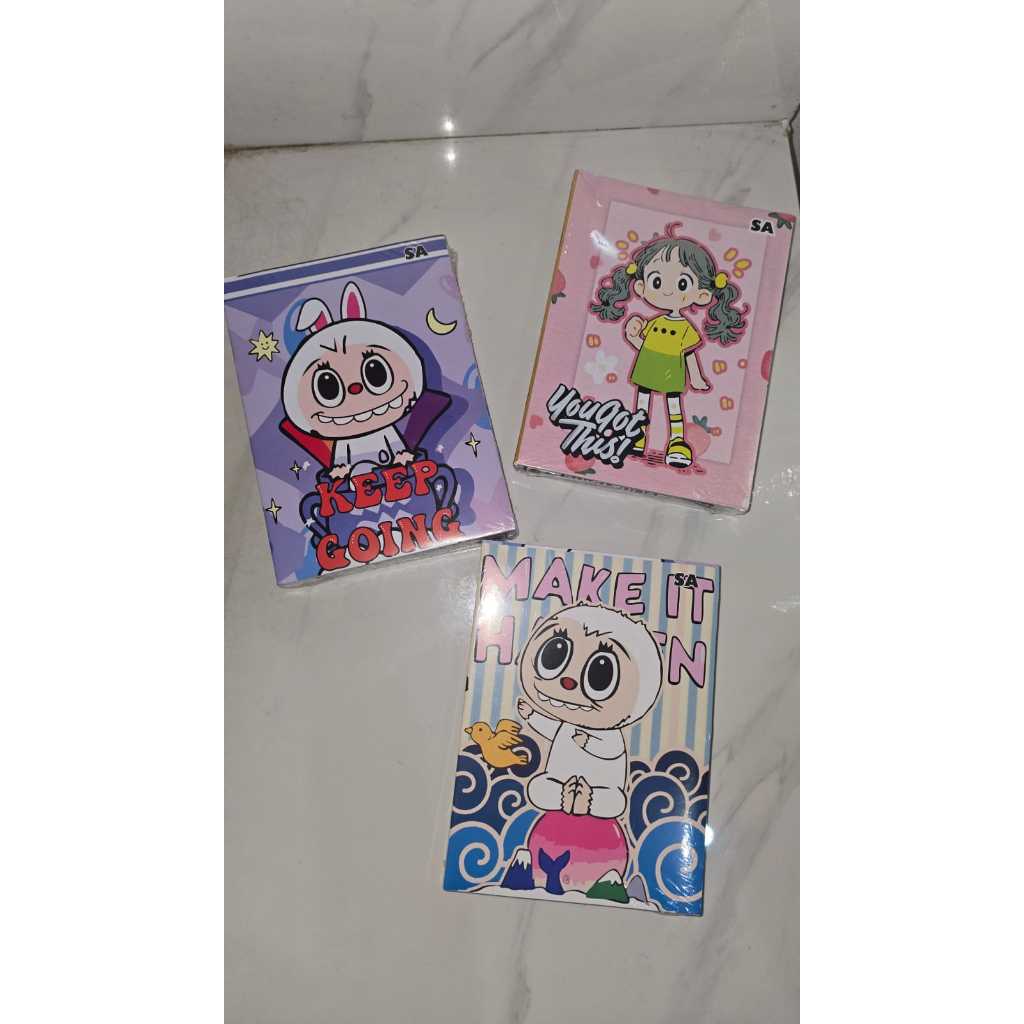 

BUKU TULIS MURAH SA BUKU TULIS KARAKTER LUCU 50 LEMBAR 1 PAK=10 BUKU