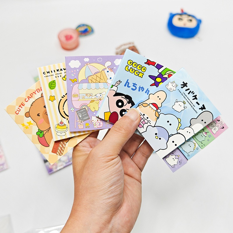 

Pembatas Kertas Lucu Pembatas Buku Bergambar Sticky Notes