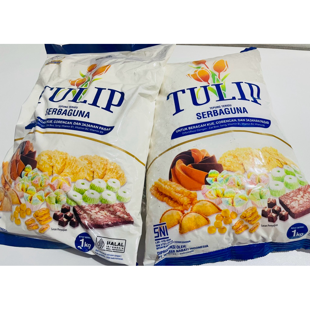 

TULIP TEPUNG TERIGU SERBAGUNA 1KG ORIGINAL TERMIRAH SURABAYA