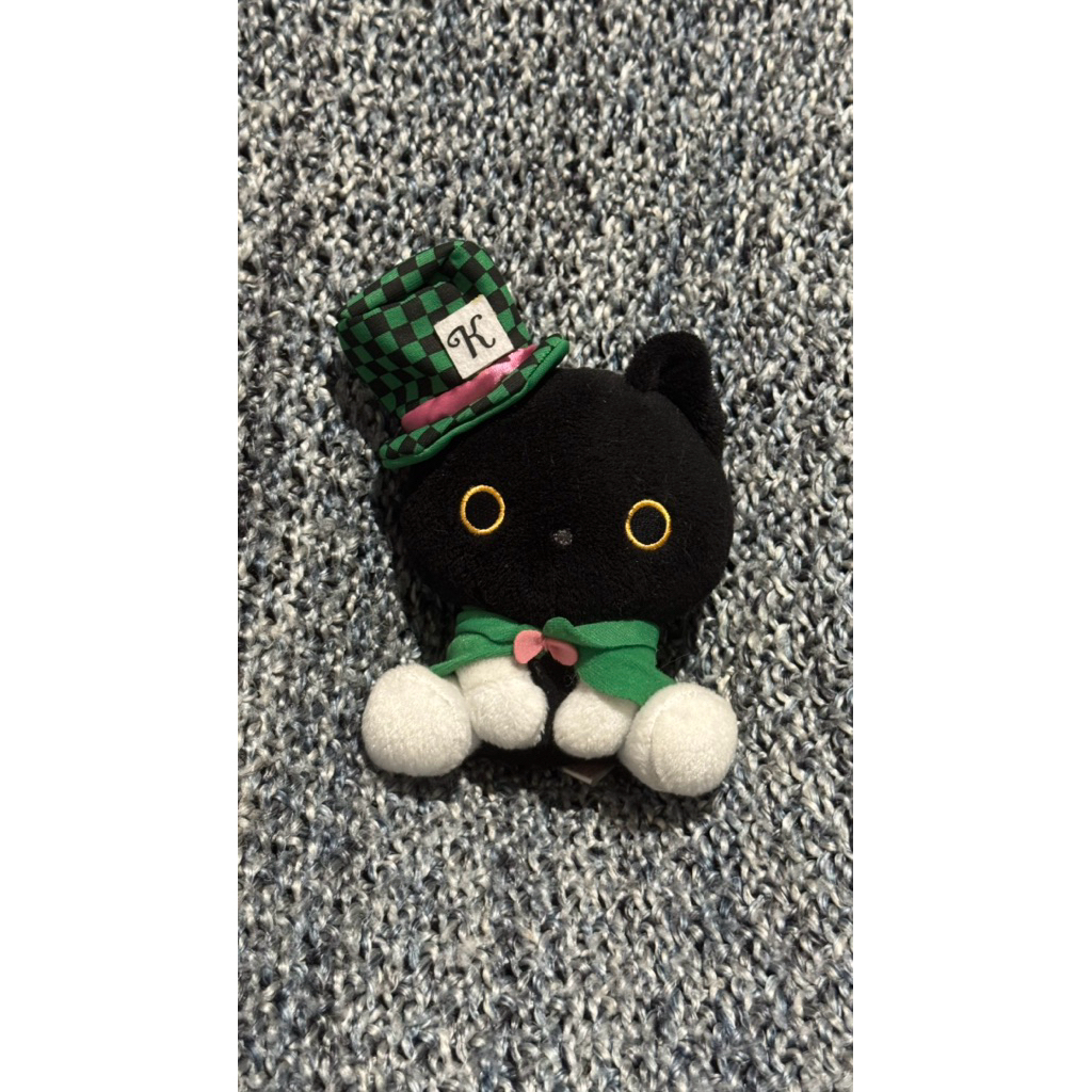 Boneka : San-X Kutusita Nyako X Alice in Wonderland Costume Mad Hatter