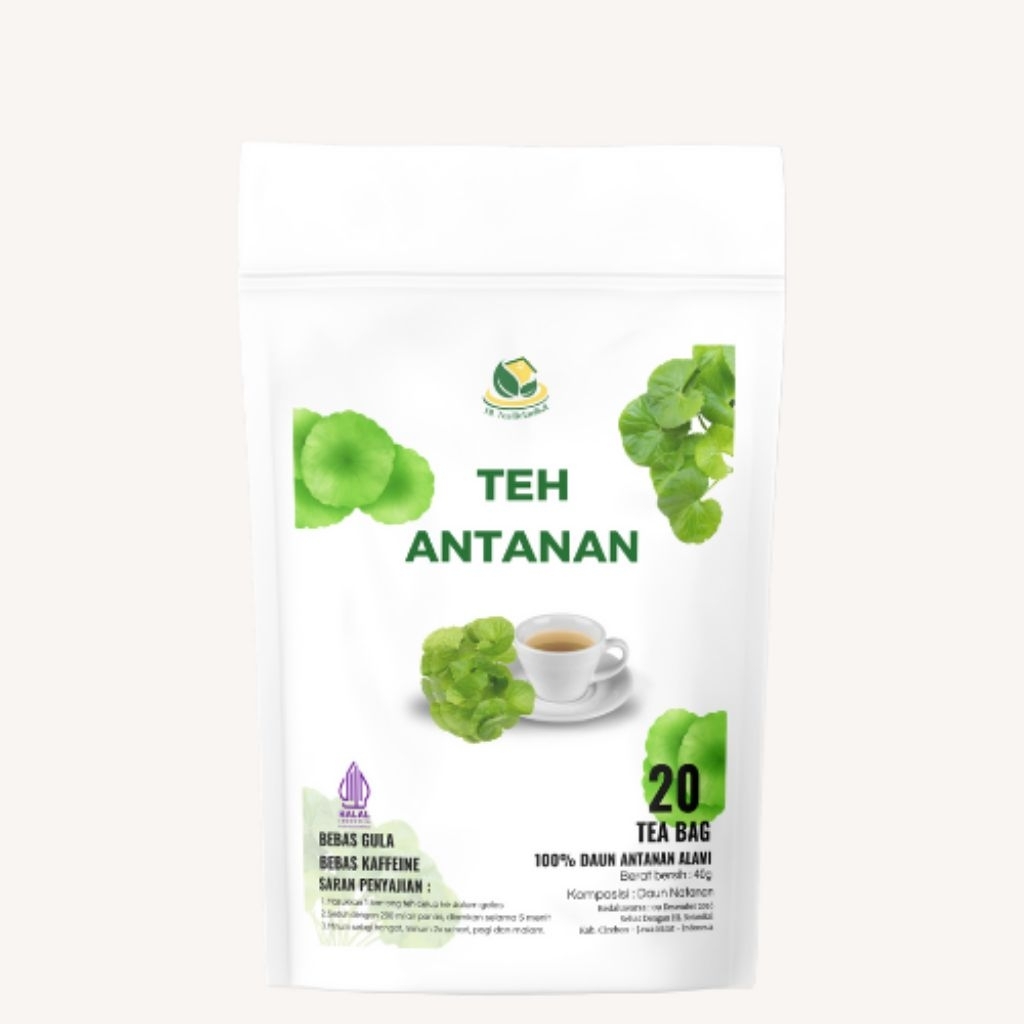 

HLteabotanikal : Teh Antanan | Pegagan |Gotu kola ( Centella Asiatica ) Isi 20 tea bag