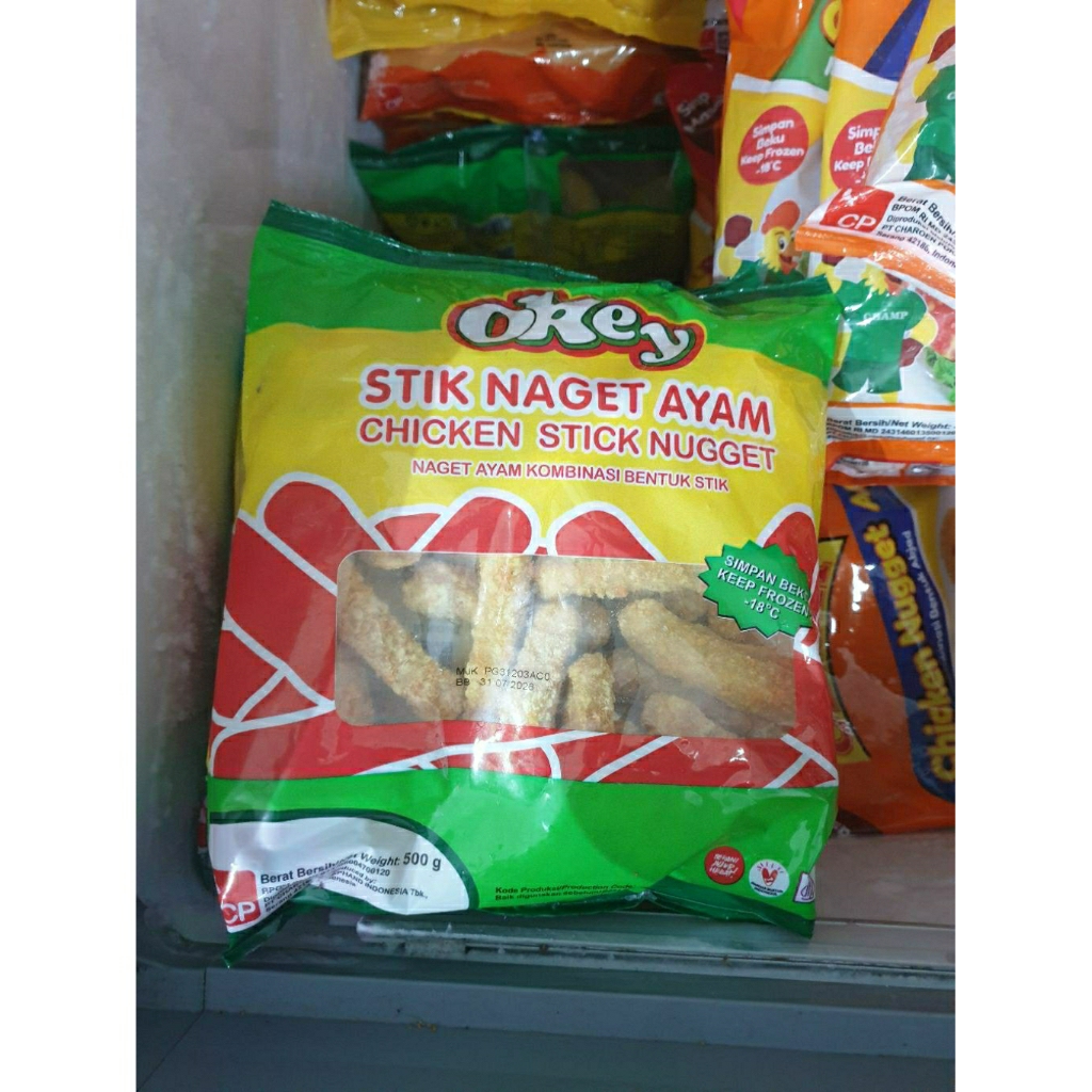 

Okey Chicken Stick Nugget 500 gram