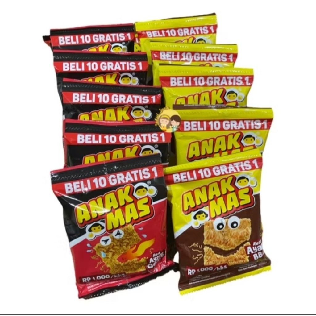 

Anak Mas Mie JADUl isi 10pcs