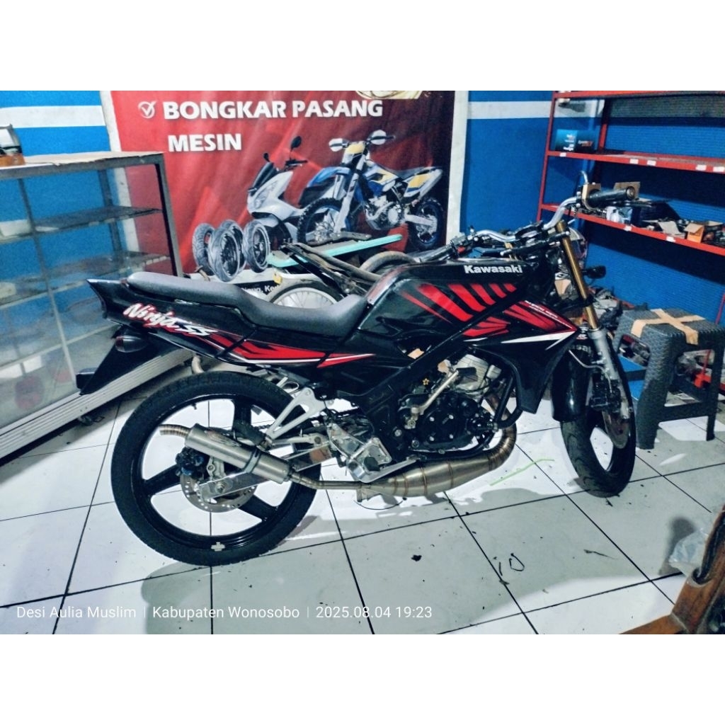 unit ninja 150 J/R 2005 STNK BPKB pajak of