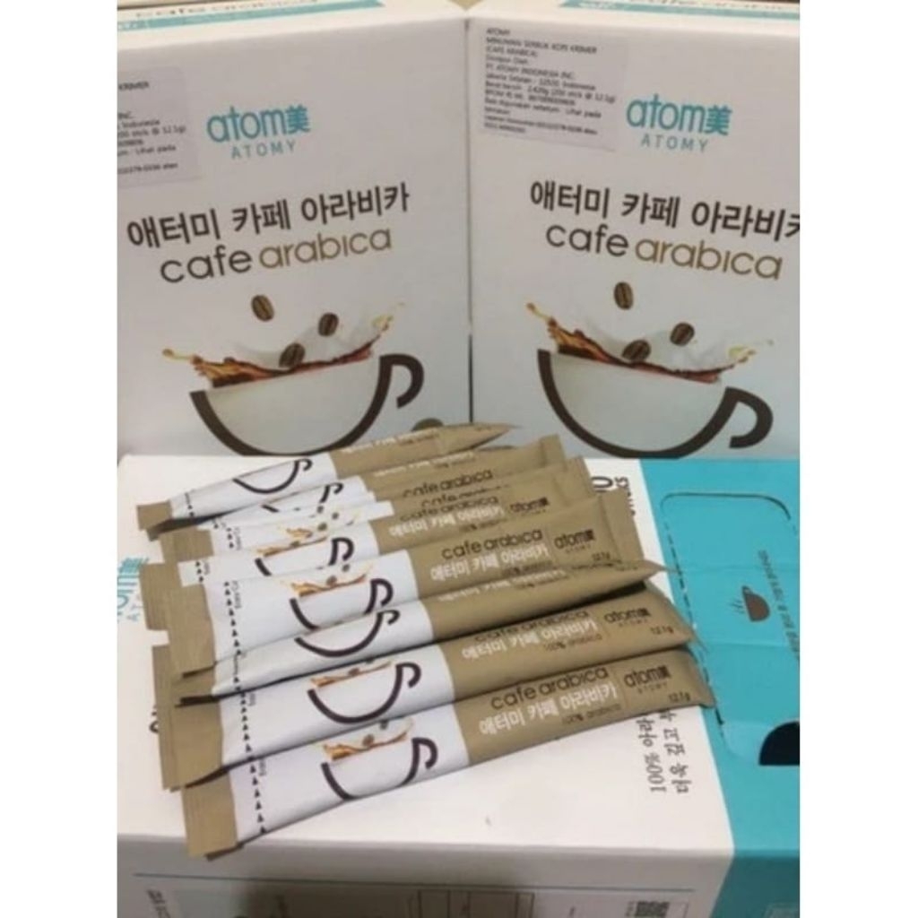 

Atomy Cafe Arabica Original 50pcs Tanpa Box - Kardus+ Bubble