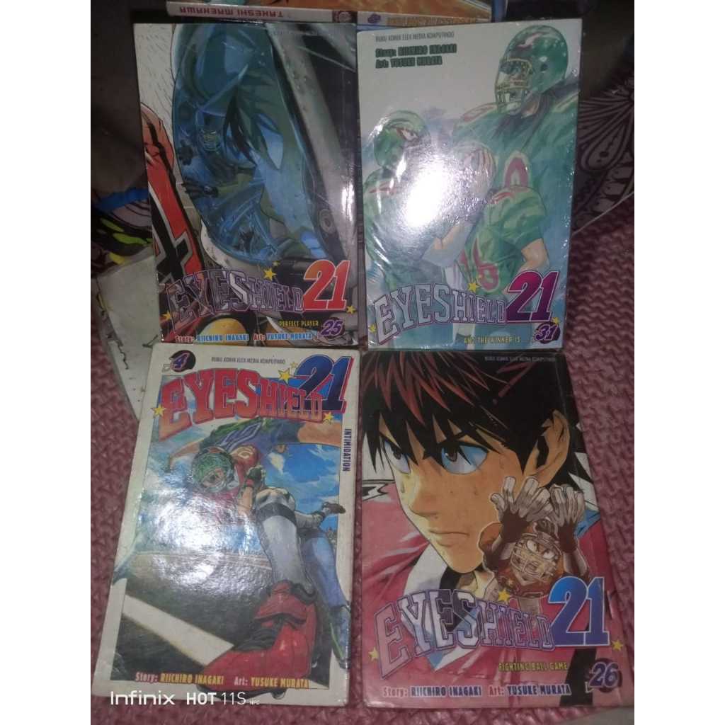 komik eyeshield 21 - CMB - MINI 4WD - cyborg kurochan