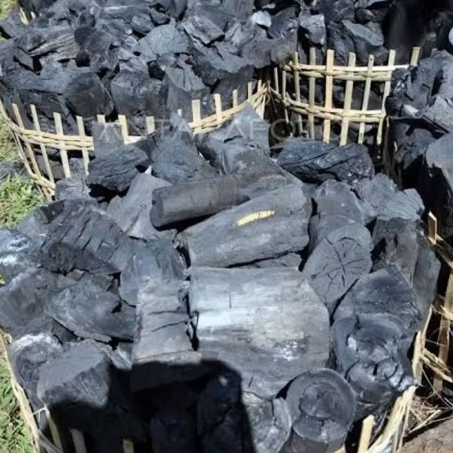 arang bakar kayu mahoni | arang bakar kayu keras untuk media tanam, pembakar, filter air 1kg