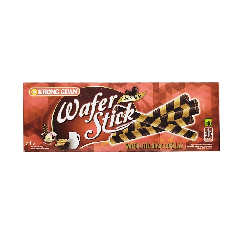 

Khong Guan - Wafer Stik Chocolate - 125 gr KOTAK