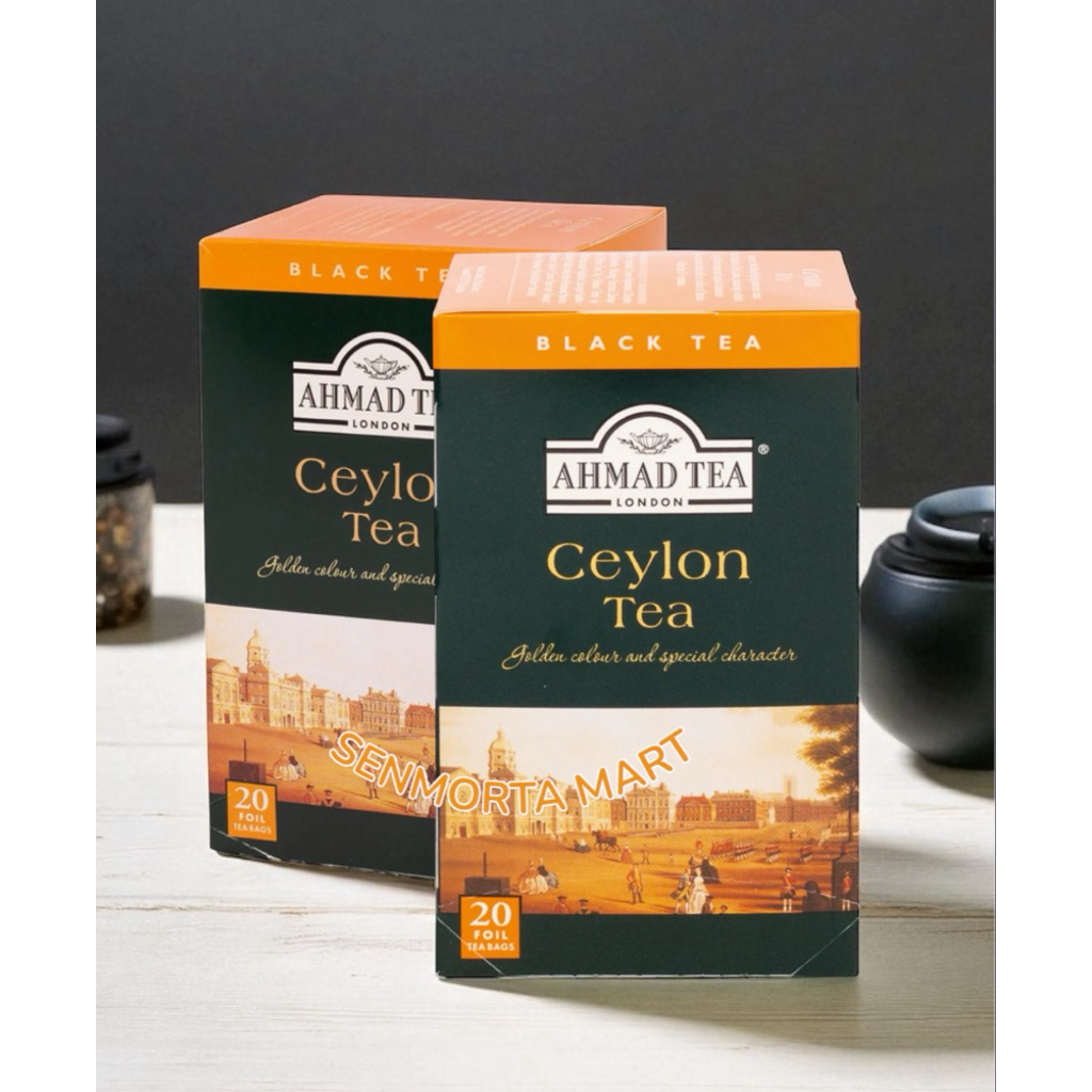 

AHMAD TEA CEYLON BLACK TEA | TEH HITAM CEYLON | TEH CELUP IMPORT LONDON