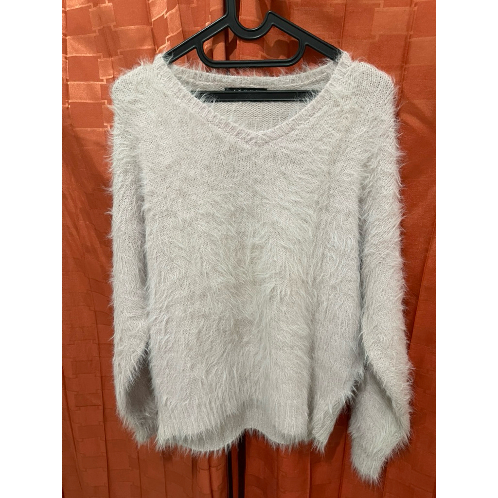 FUZZY BABY PINK INGNI PRELOVED