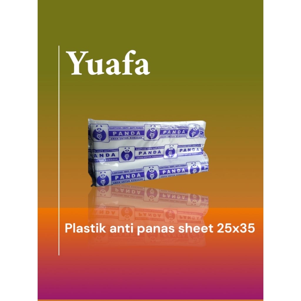 Plastik Anti Panas sheet 25x35