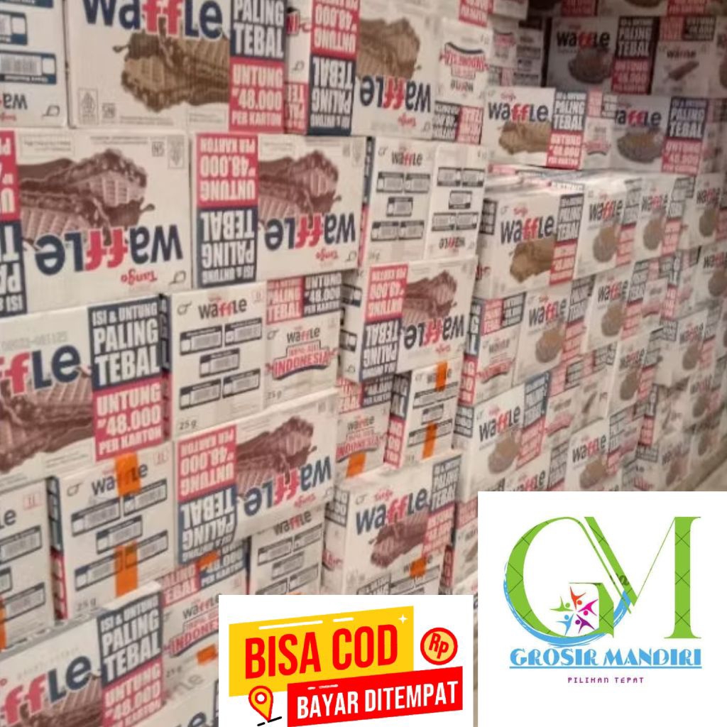 

Waffle Tango (25Gram_ 1 karton 8 pak isi 13 pcs) ecer 2500/3000 per'biji