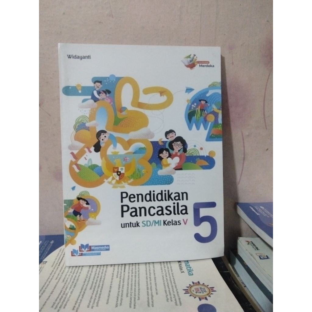 buku ppkn/pendidikan Pancasila kelas 5/V sd mi kurikulum merdeka
