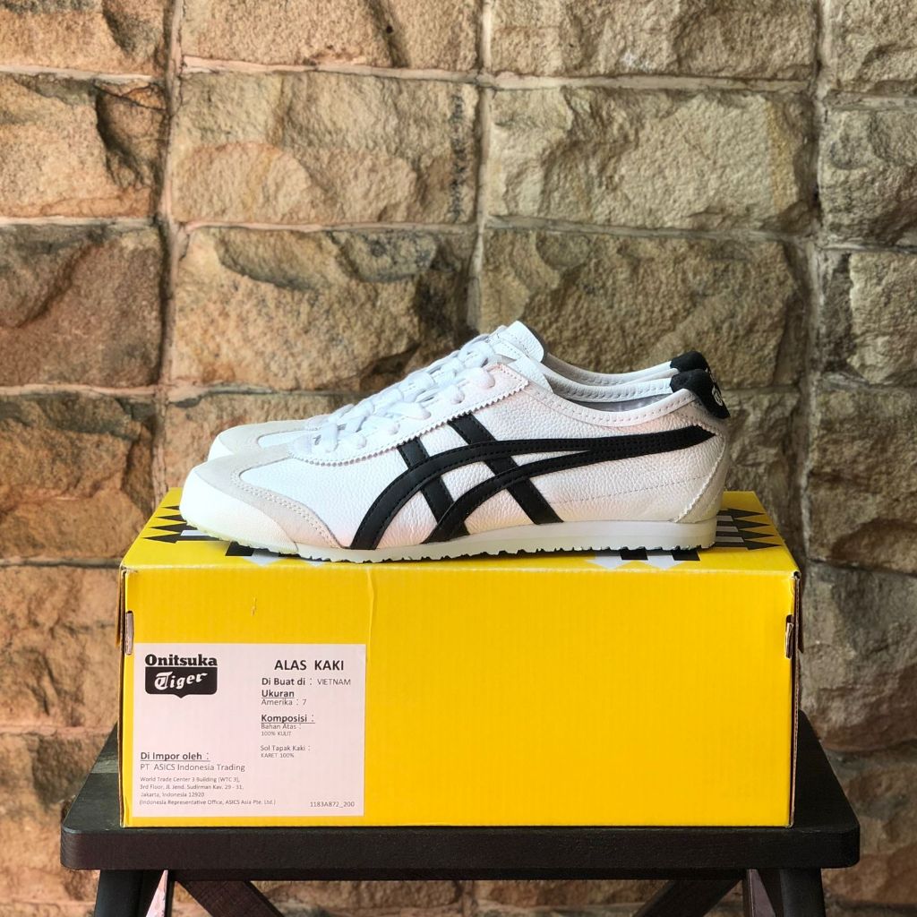 Onitsuka Tiger Mexico 66 SD White Black [BARU]