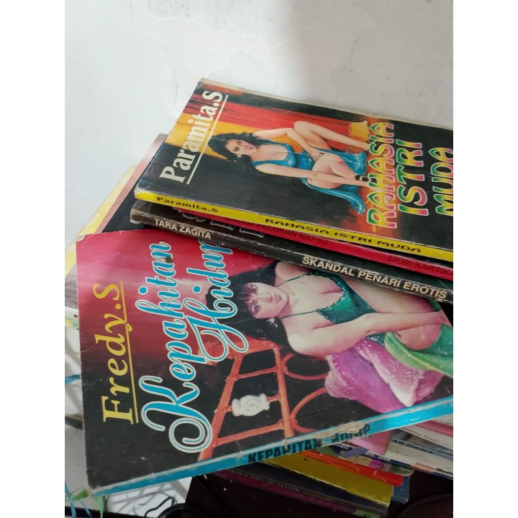 Aneka novel lokal dewasa jadul harga satuan