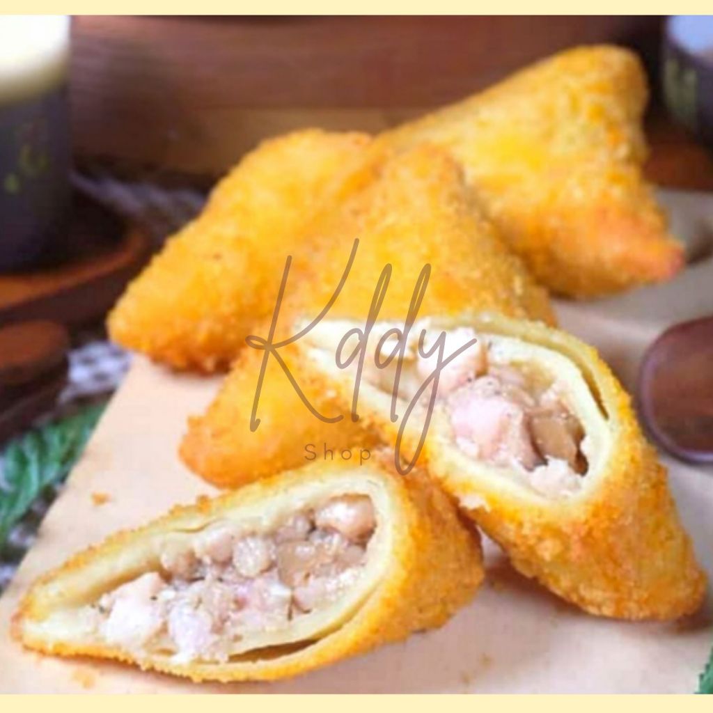 

FROZEN Risoles Ayam Jamur / risoles frozen (1 Pack isi 10pcs)