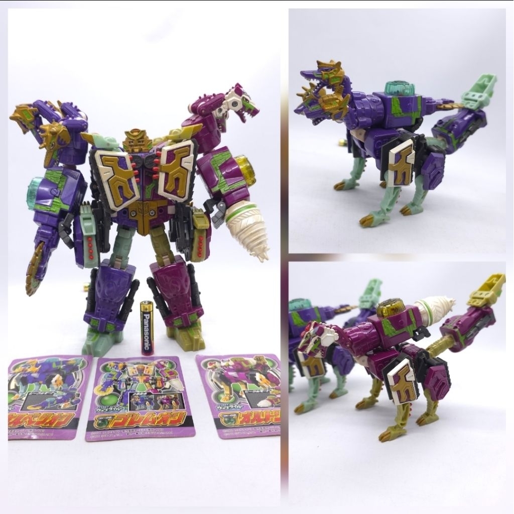 dx webdiver web diver gladion golemon orthorion kerberion takara rare