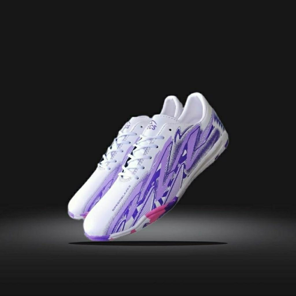 Sepatu Futsal Terbaru Specs Lightspeed Reborn Meta Putih Ungu