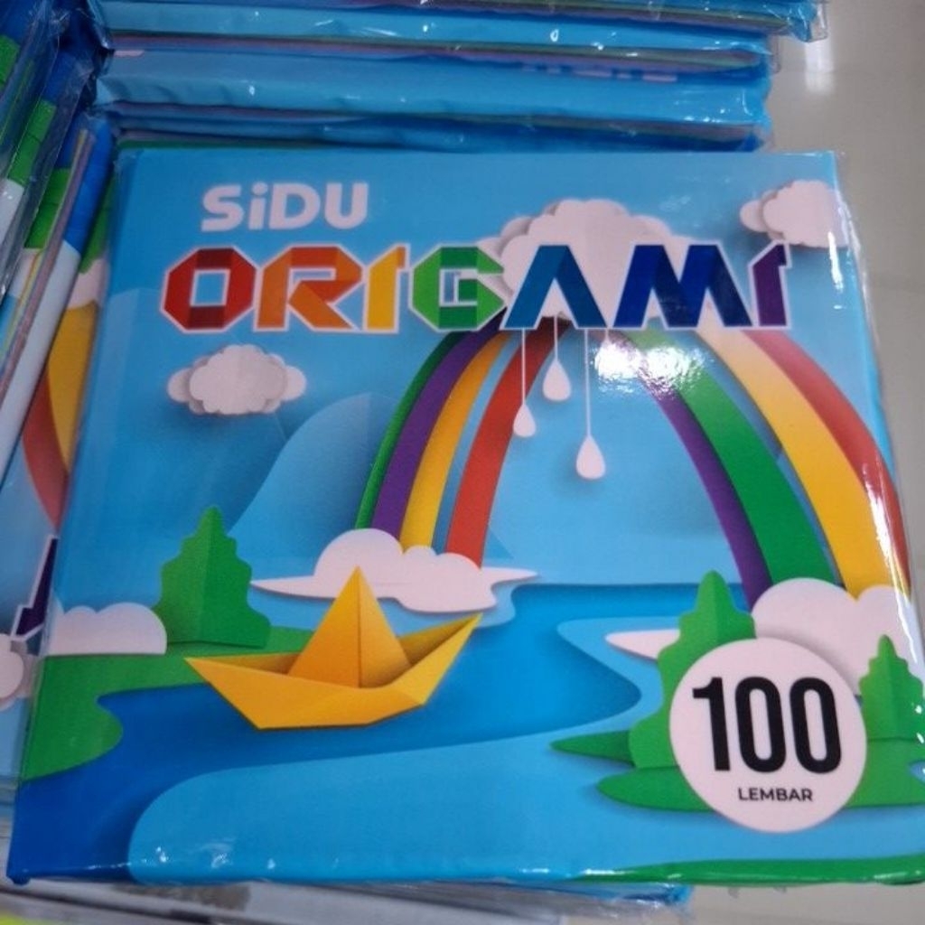 

sidu origami 12 x 12 isi 100 lembar