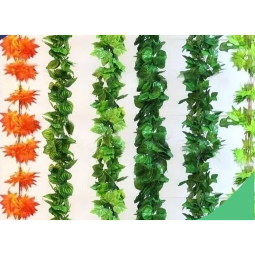 BISA COD DAUN RAMBAT, DAUN DEKORASI, DAUN RAMBAT ARTIFICIAL, DAUN RAMBAT PALSU, Daun palsu, daun ram