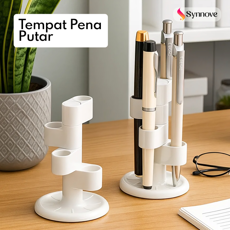 

Tempat Pensil Meja Kantor Aesthetic Pen Holder Stand Tempat Pulpen Desktop Organizer