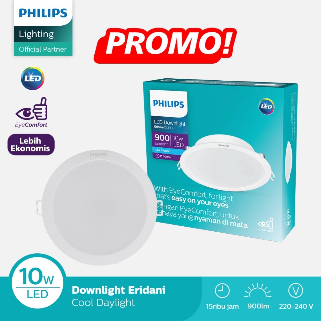 Philips Lighting Downlight Eridani Cool Daylight LED 10W